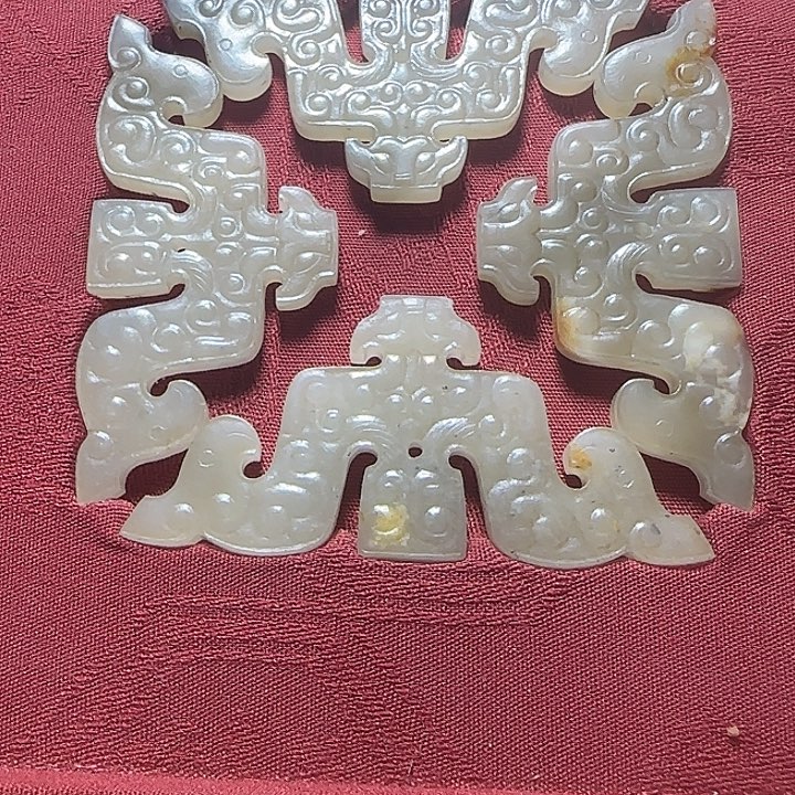 和田玉未镶嵌吊坠(不含链)