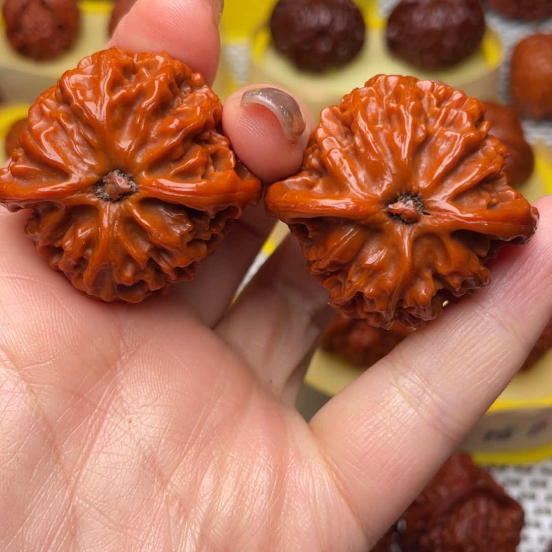 桃核吊坠文玩核桃 手把件 宫灯 40