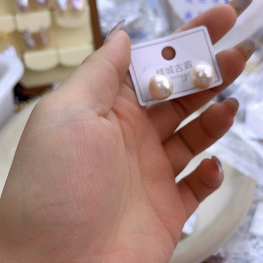 未镶嵌淡水珍珠项链定制584顺**愿