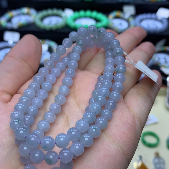 未镶嵌翡翠手串翡翠