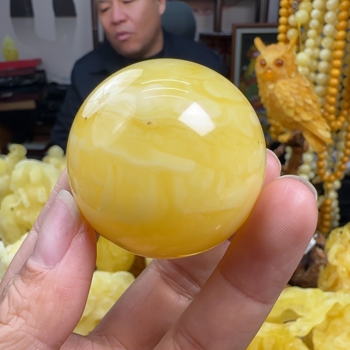 蜜蜡珠宝奇石未镶嵌微瑕42