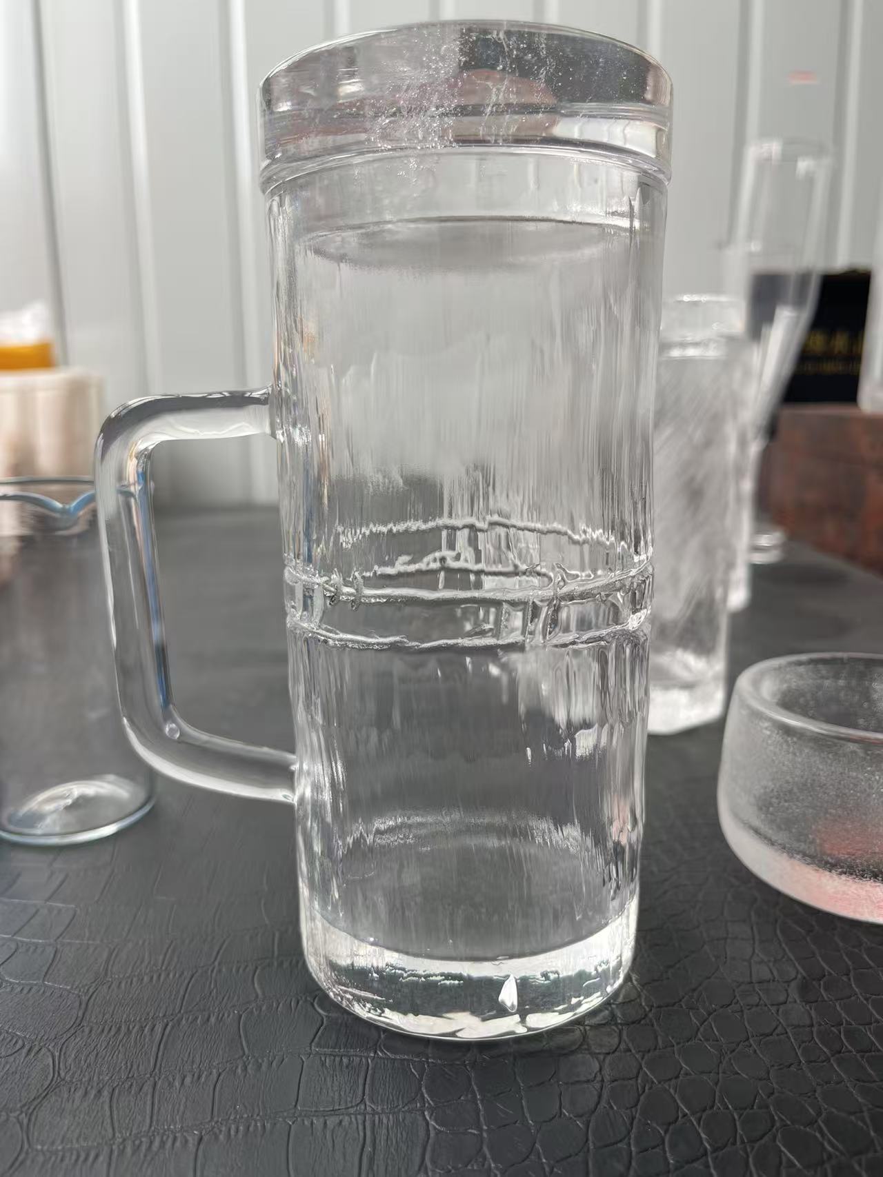 水晶之都东海耐热原矿水晶杯