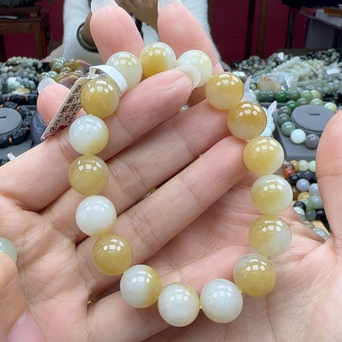 和田玉手链未镶嵌