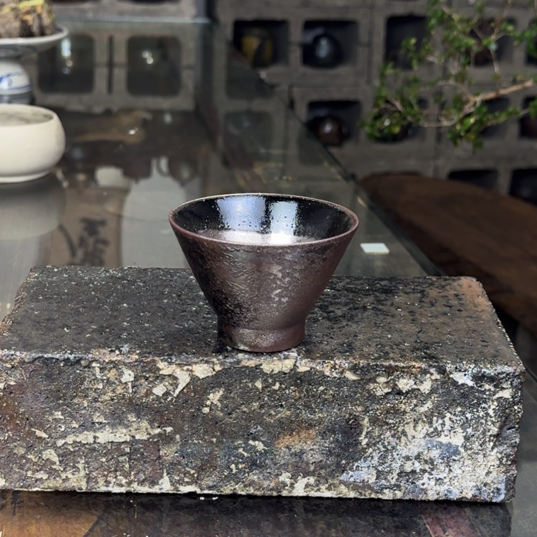 建水紫陶紫泥柴烧茶具