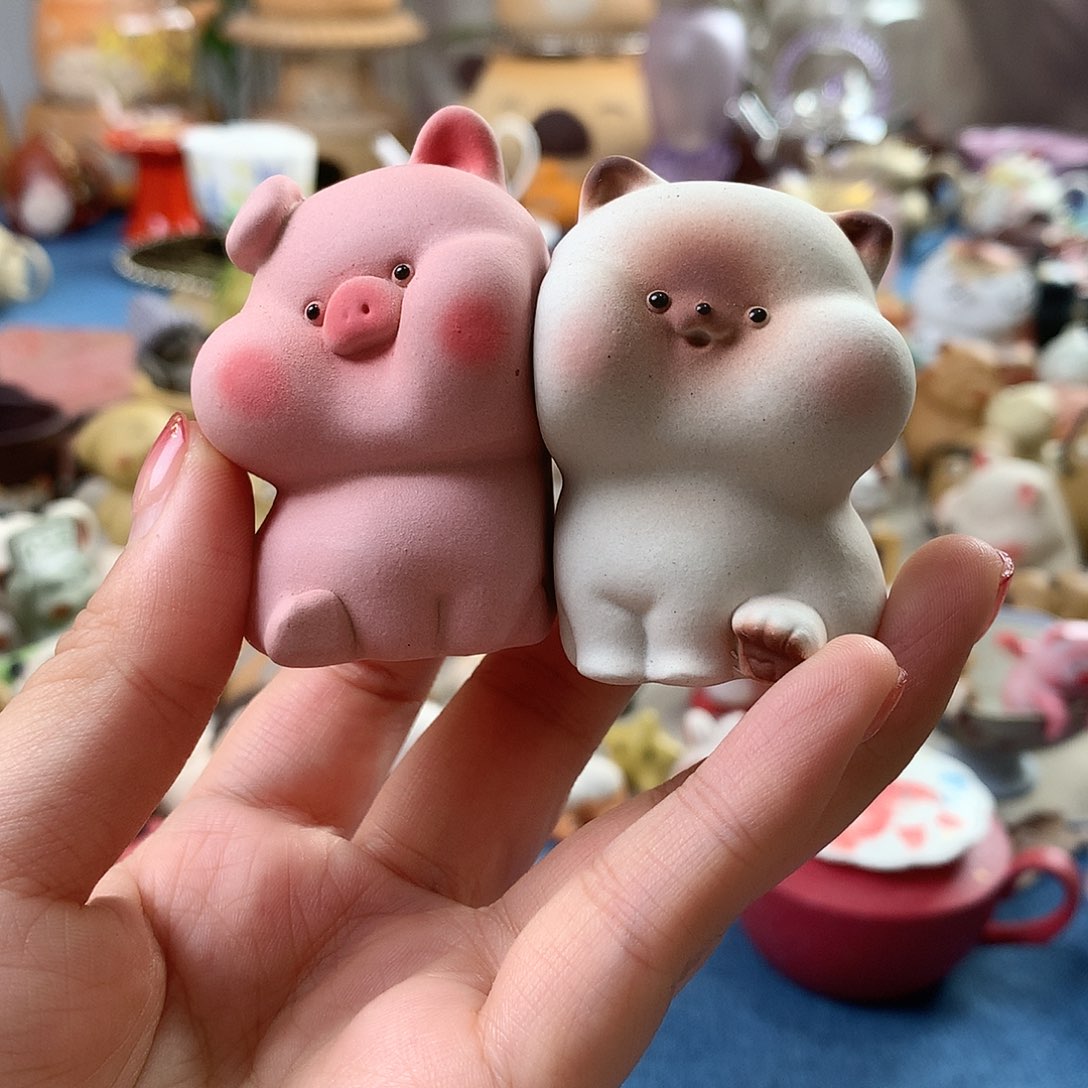 紫砂茶宠手工制作
