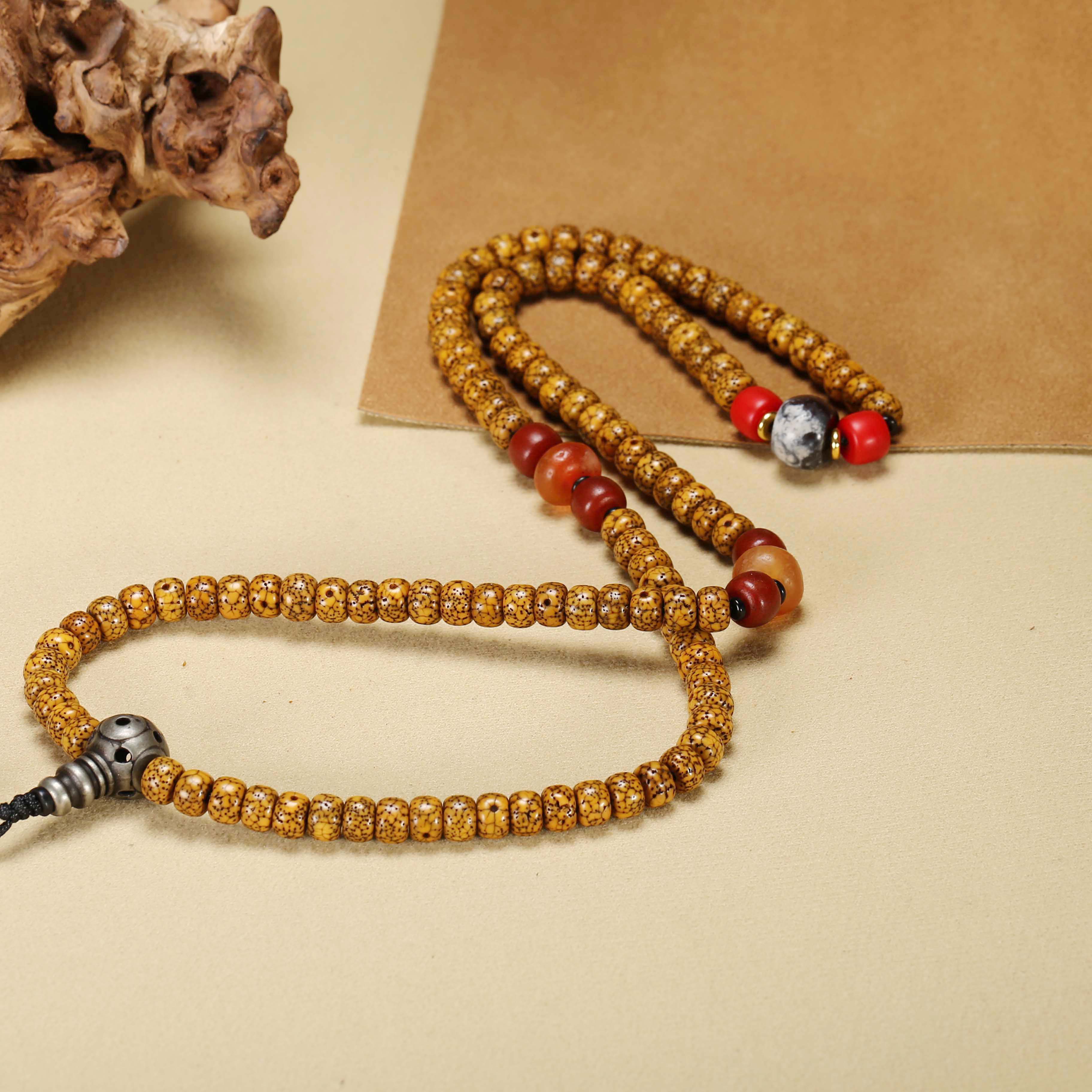 民国 108星月菩提念珠JMG25011569【济文阁】