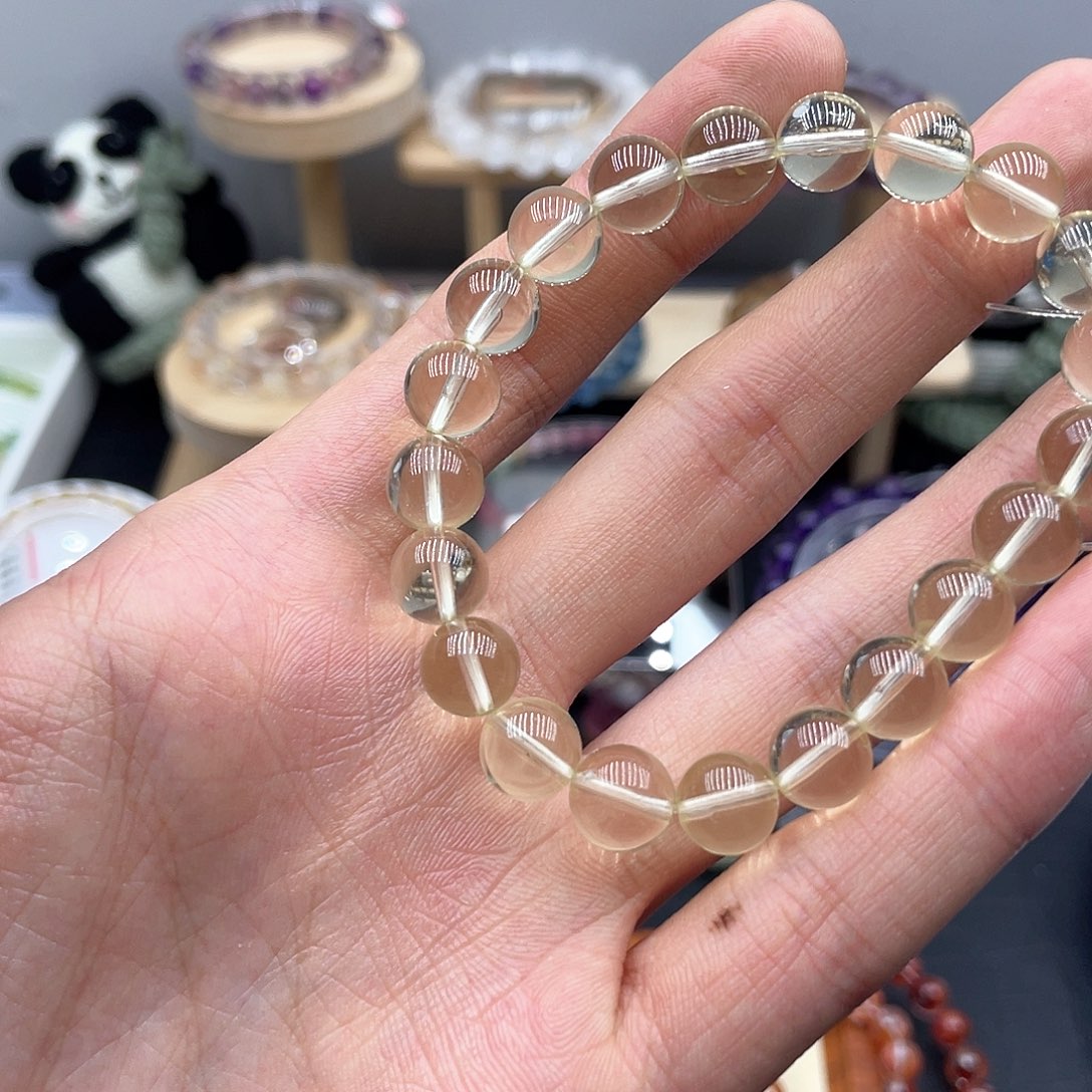 水晶手链未镶嵌柠檬黄