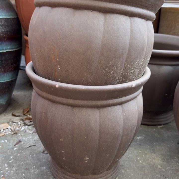 花盆紫砂口30高30宜兴紫砂 