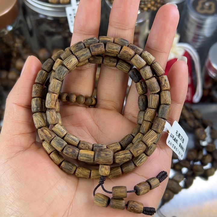 沉香沉香碎屑奇楠沉香树心珠多圈