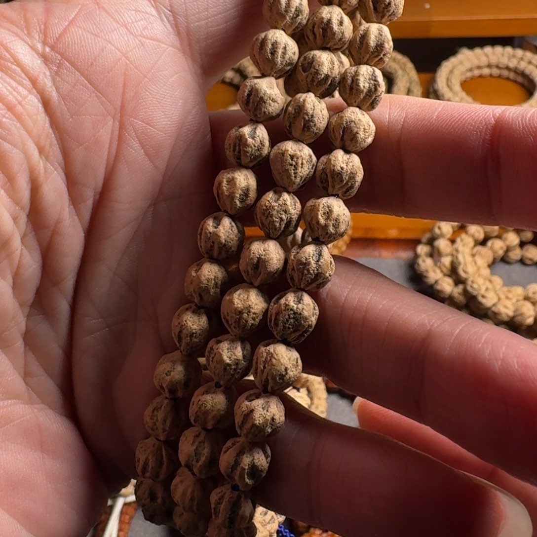 柏香籽/百香籽手串九**@7