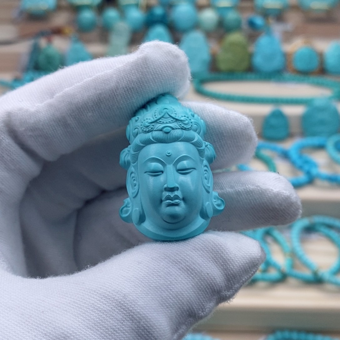 绿松石珠宝奇石未镶嵌