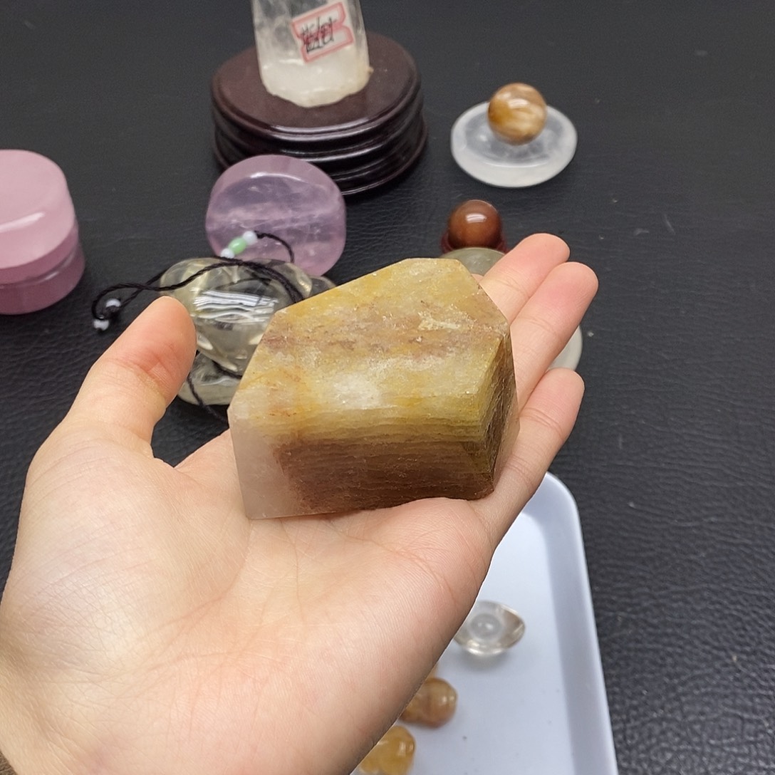 水晶珠宝半成品未镶嵌167水晶石