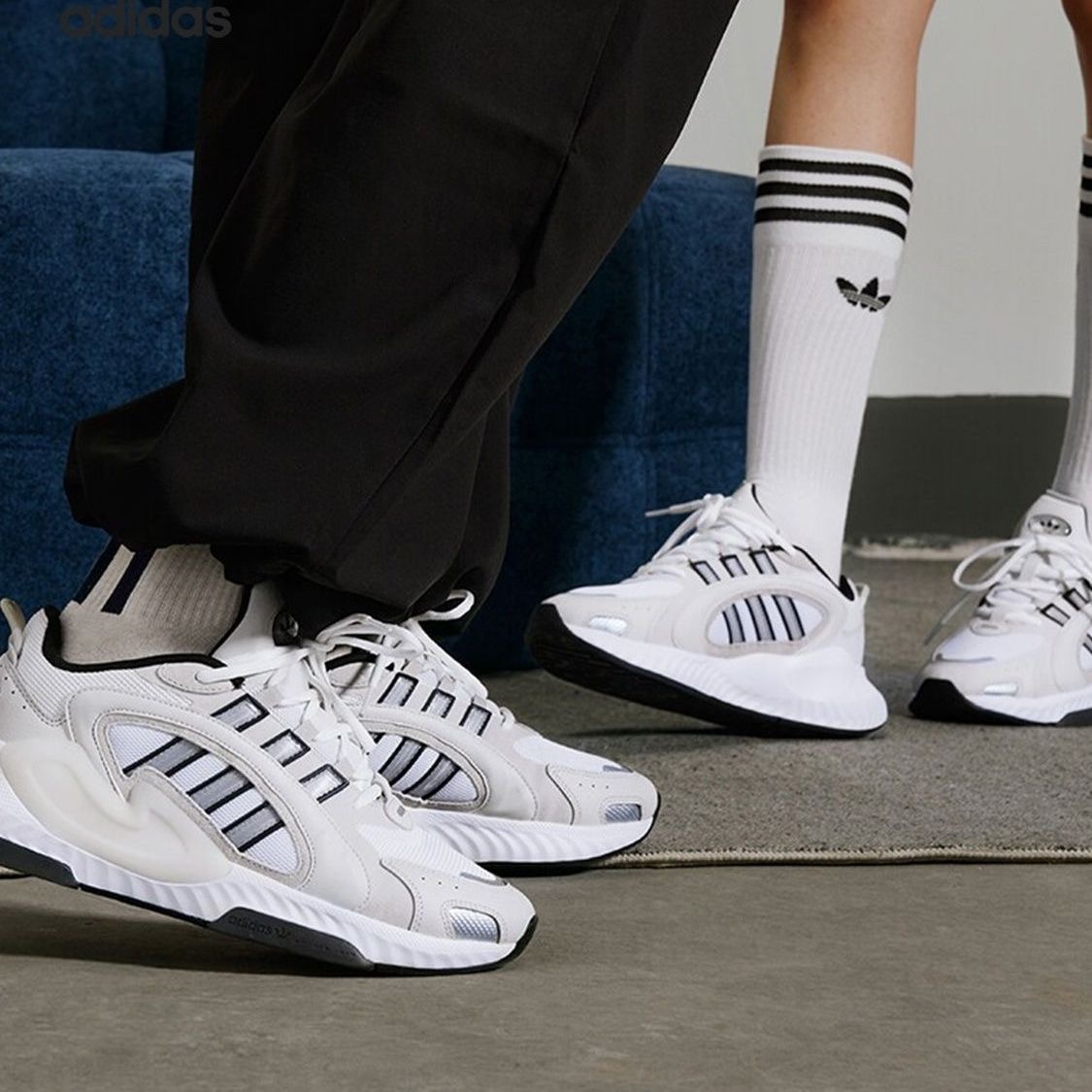 【断码特价】Adidas/阿迪达斯缓震舒适百搭旅游鞋休闲运动鞋JI4346