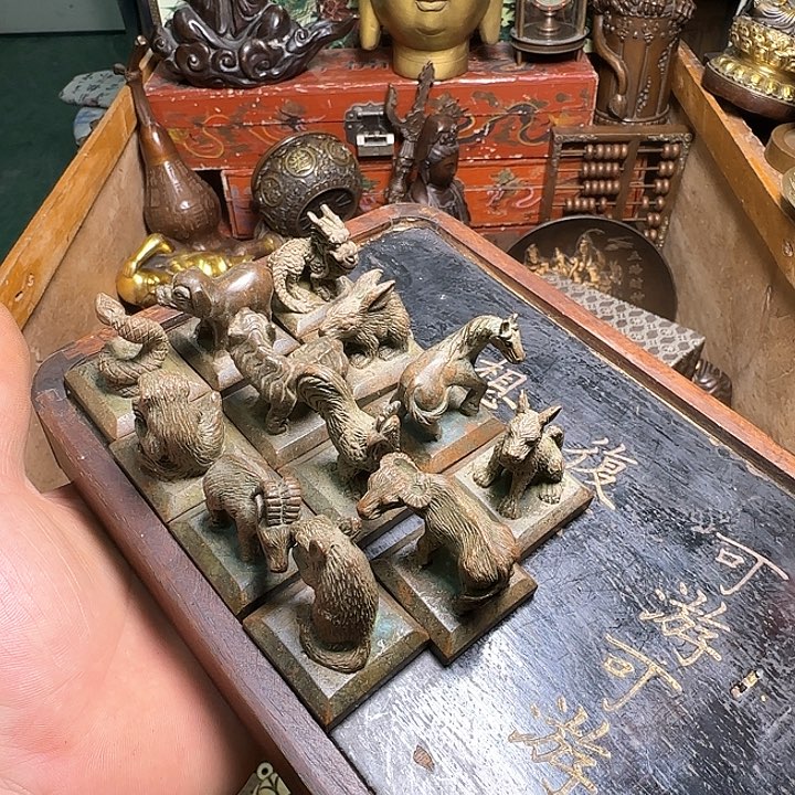 铜材质文玩摆件装饰