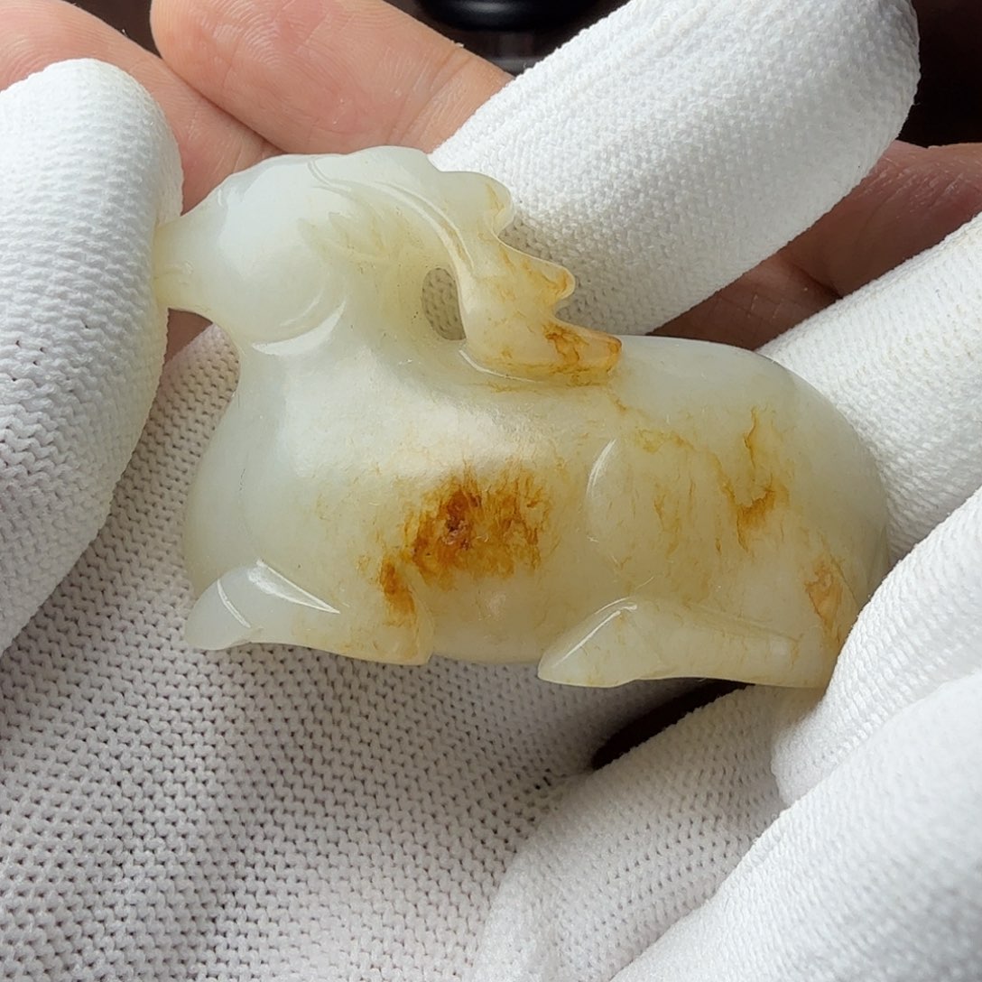 和田玉未镶嵌挂件用****5