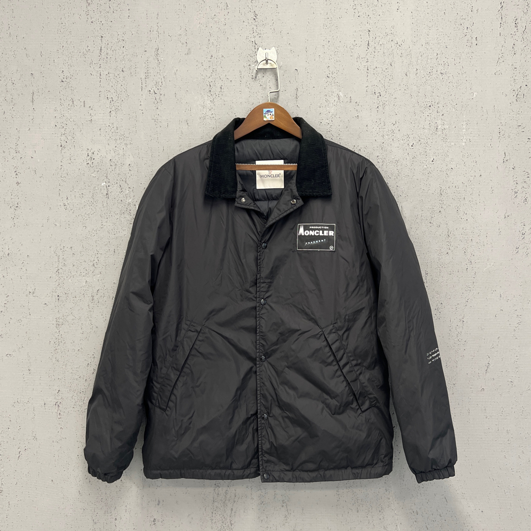 99新 MONCLER moncler蒙口联名藤原浩薄款羽绒外套4码