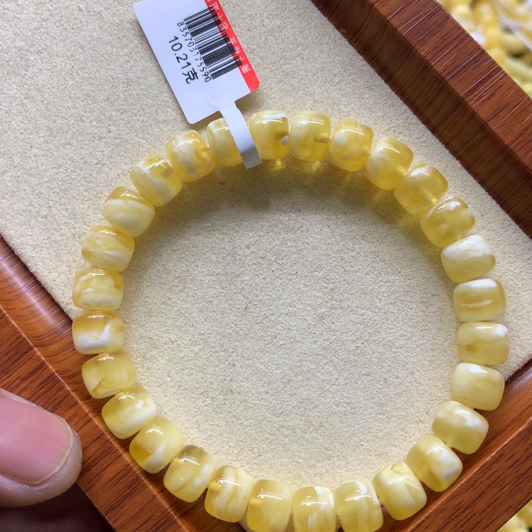 蜜蜡手链未镶嵌蜜蜡