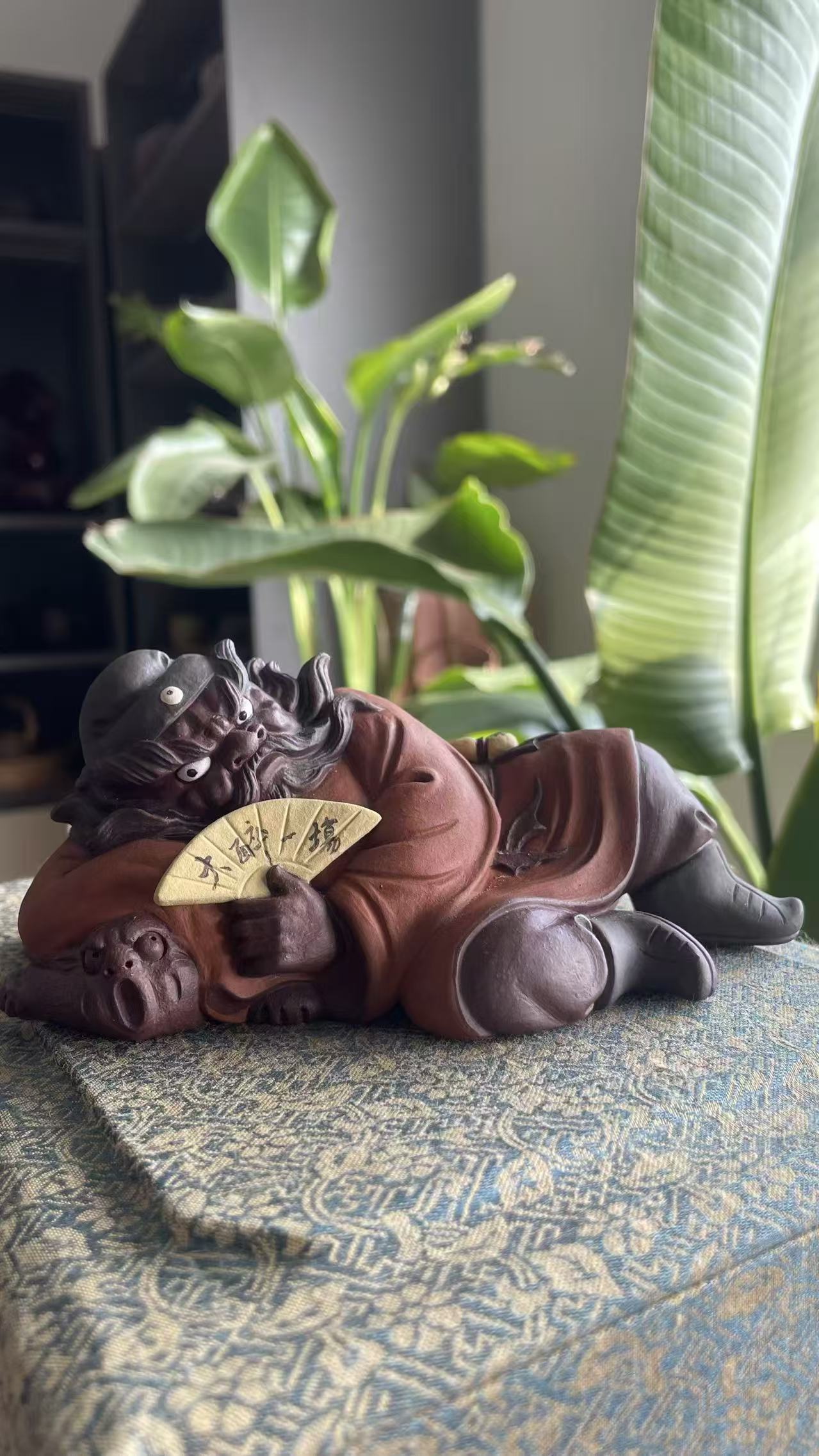 沈雷紫砂茶宠大醉一场钟馗逍遥福禄抓小鬼打小人好玩宜兴观物紫砂