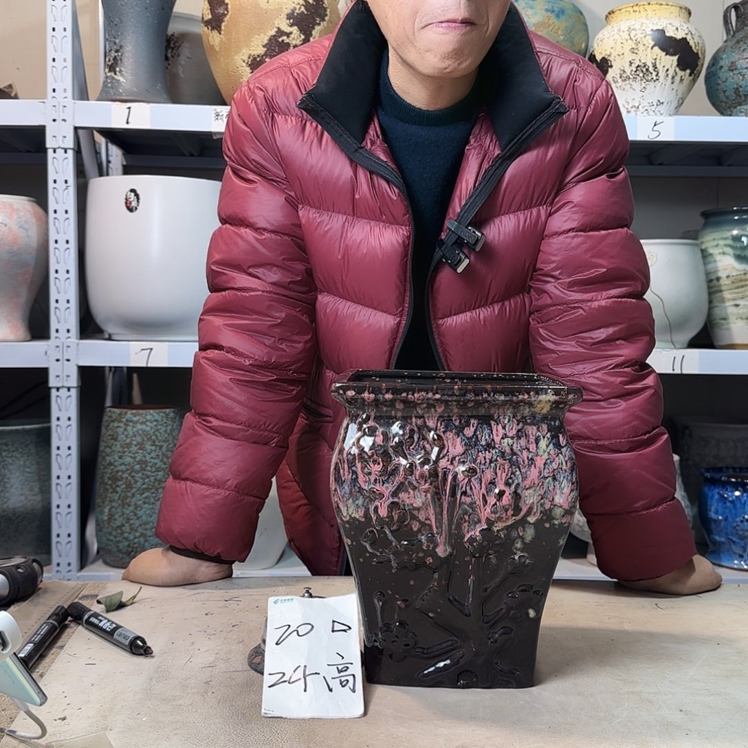 20@25 紫砂花盆尺寸