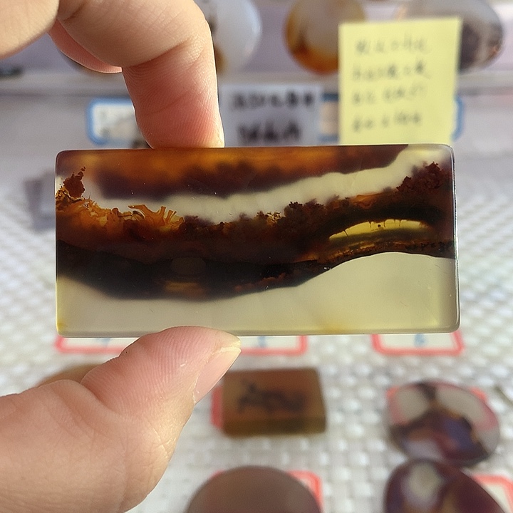玛瑙/玉髓未镶嵌颈饰