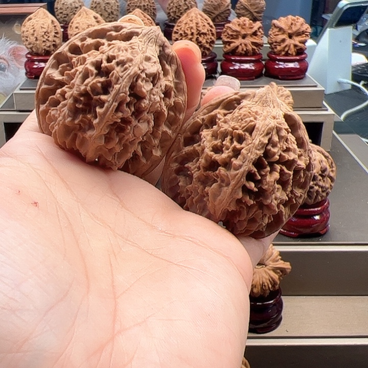 把件文玩核桃43 满天星 i-011