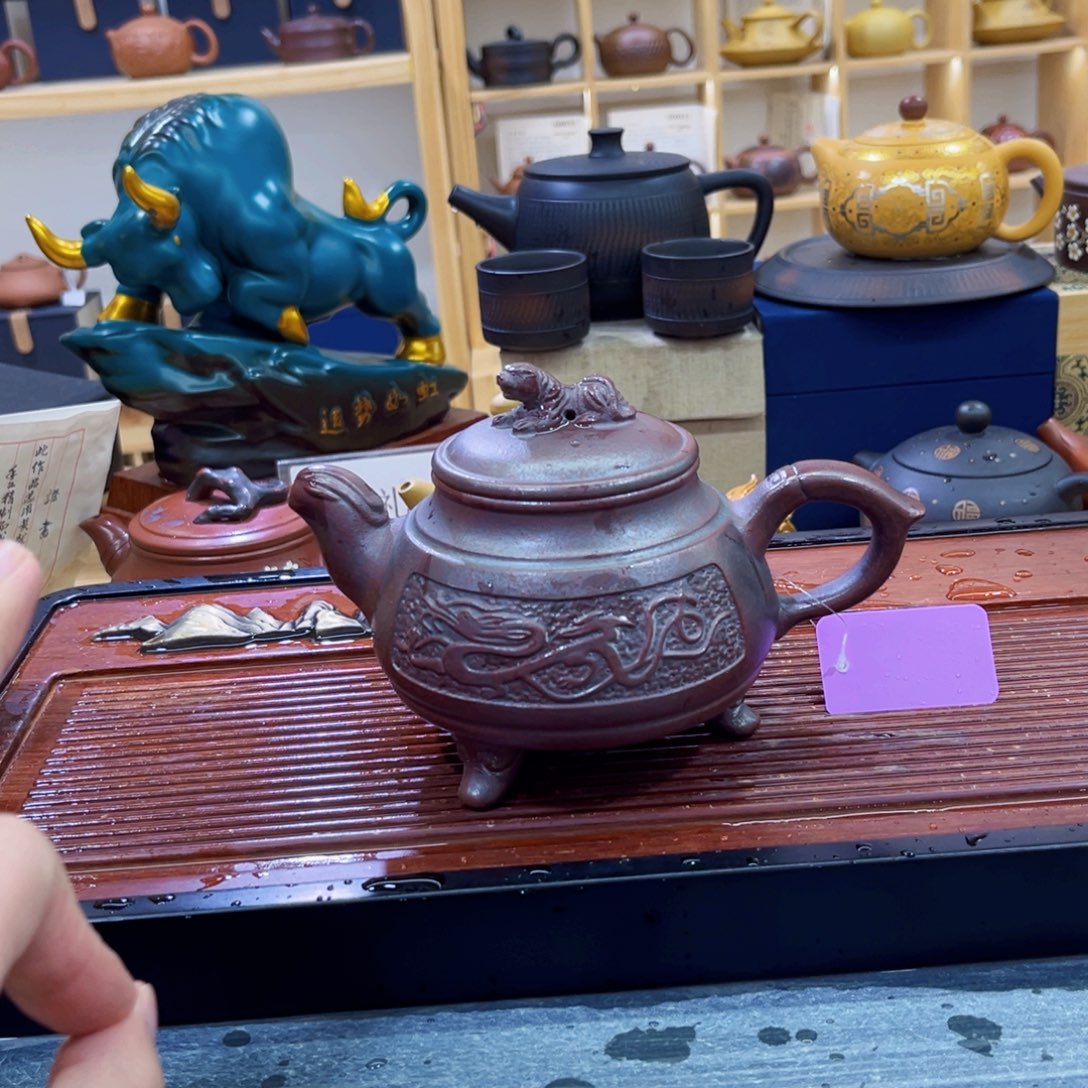 紫砂一套价格单壶配礼盒