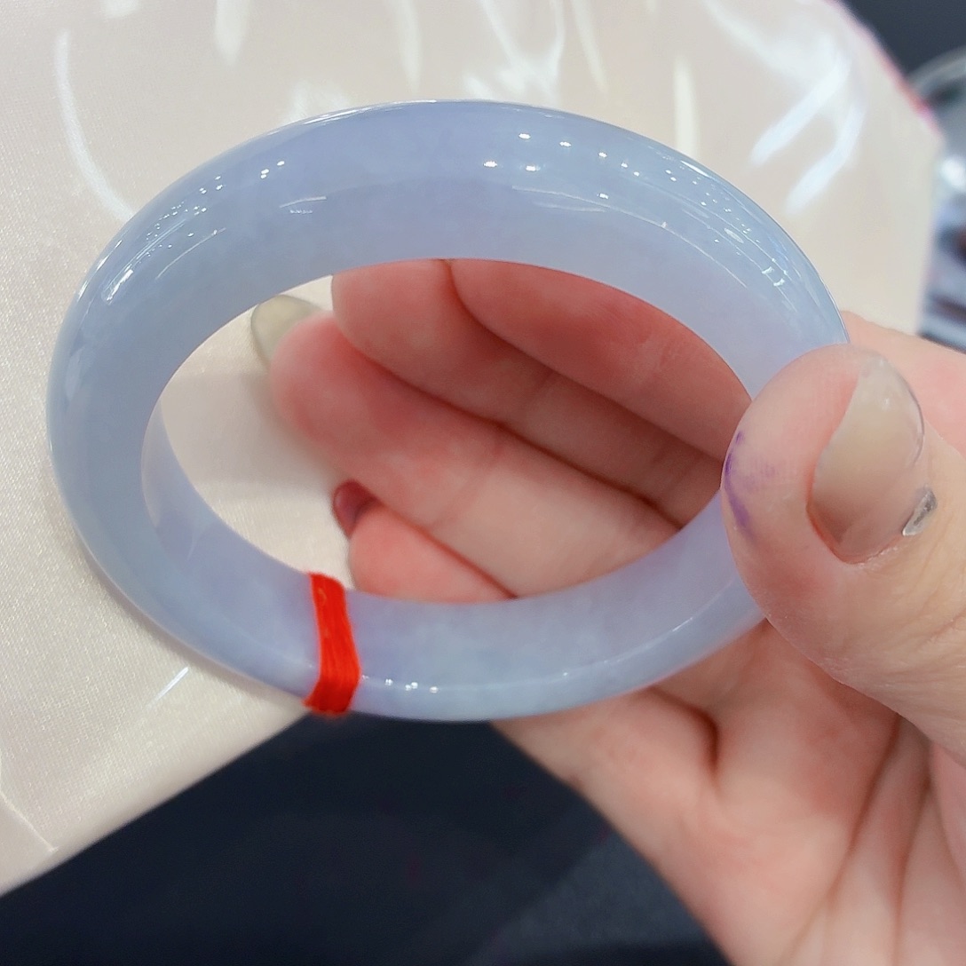 翡翠未镶嵌手镯翡翠55-56圈口（强推）