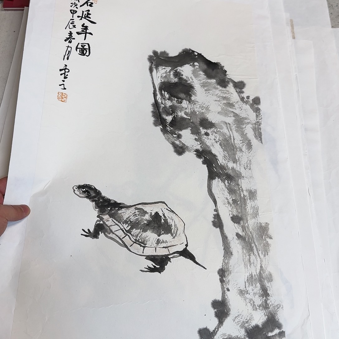 国画邵明武老师手绘作品