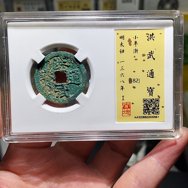 铜瀚海文物A洪武背浙2051