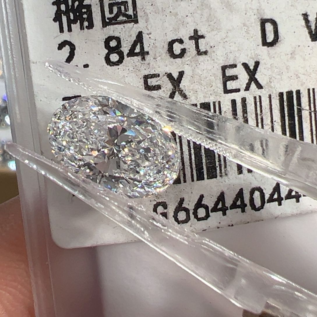 实验室培育钻石裸石未镶嵌