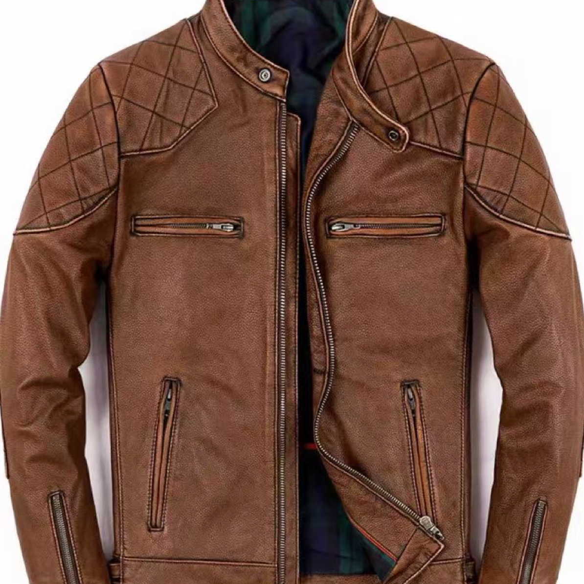 瑕疵皮衣～默认微瑕磨损～介意勿拍～非图片款～实物以直播间介绍为准