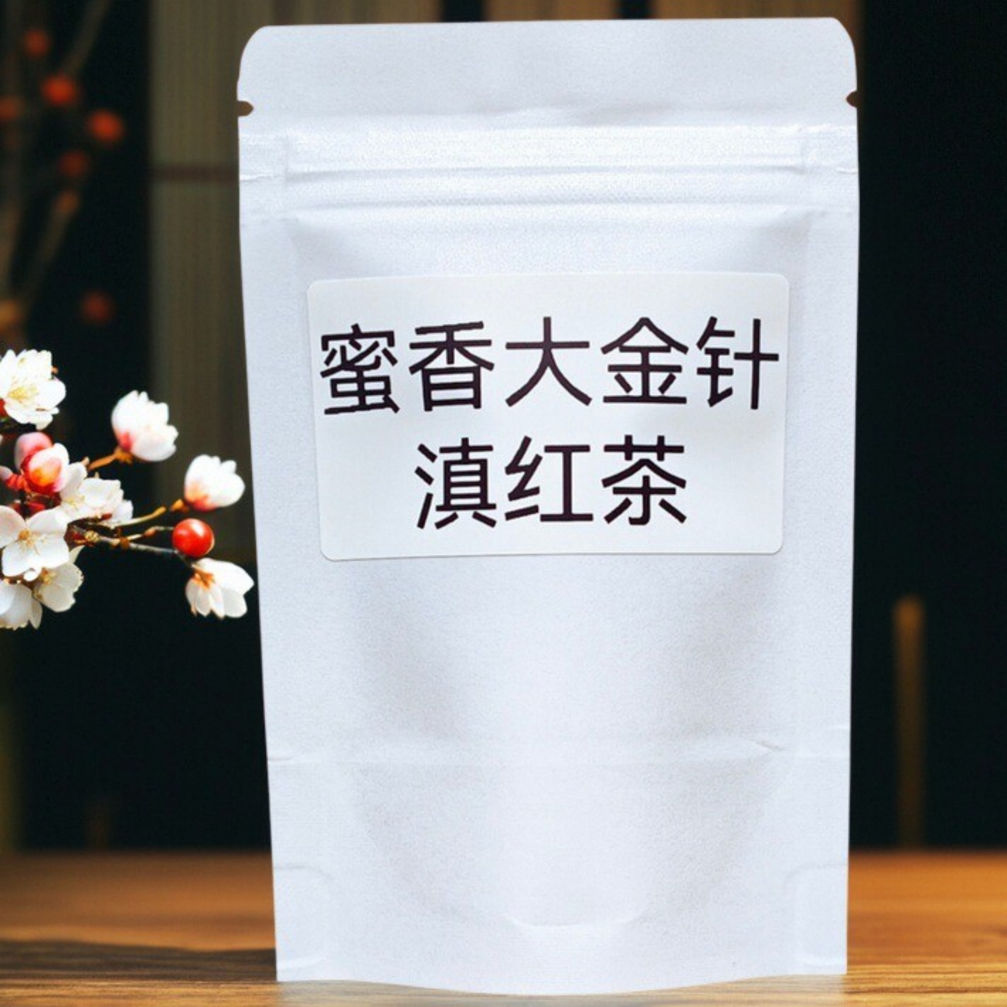 凤庆滇红茶蜜香大金针特级花香手工甄选原产地高山品质好茶叶125g