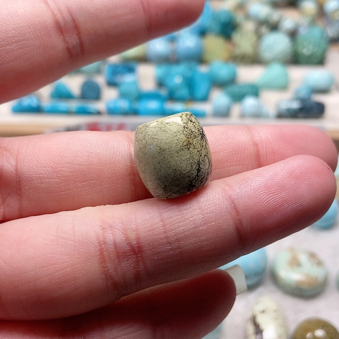 绿松石珠宝奇石未镶嵌