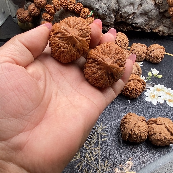 文玩核桃把件微修37大算头