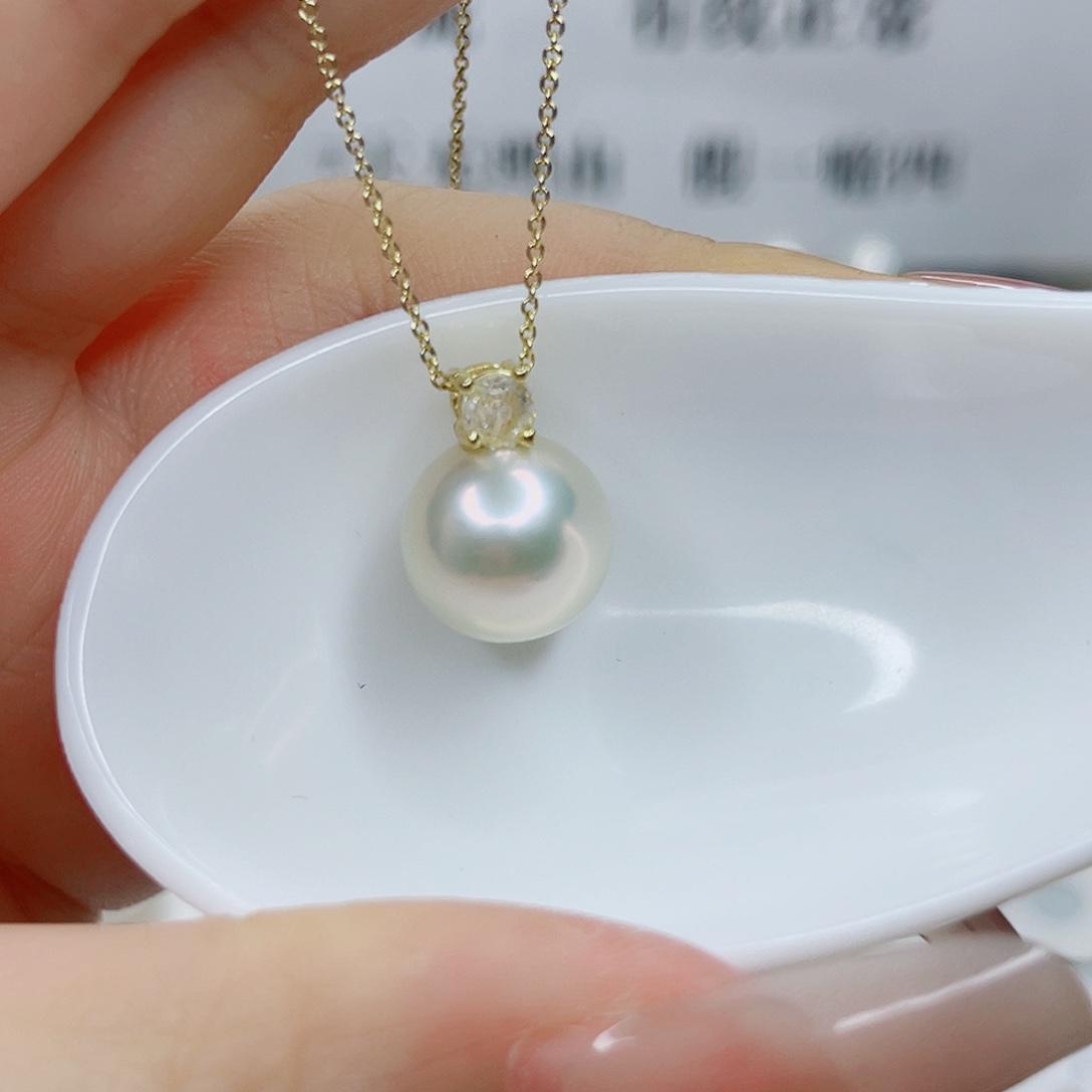 淡水珍珠合金吊坠(赠链)