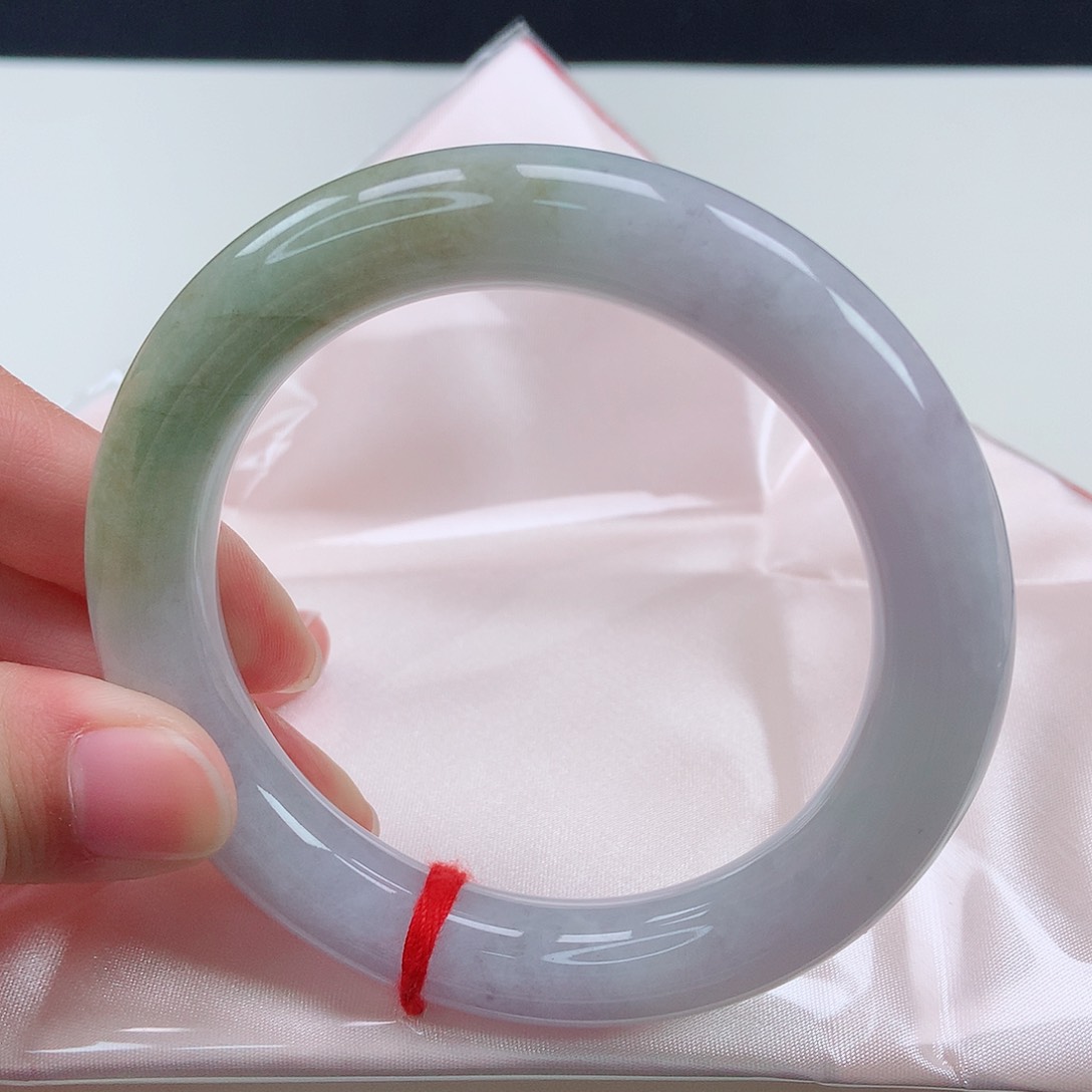 翡翠手镯未镶嵌59圆条