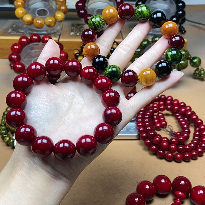 【闪购商品】贝壳杉（血龙木）手串/手链1.5*15