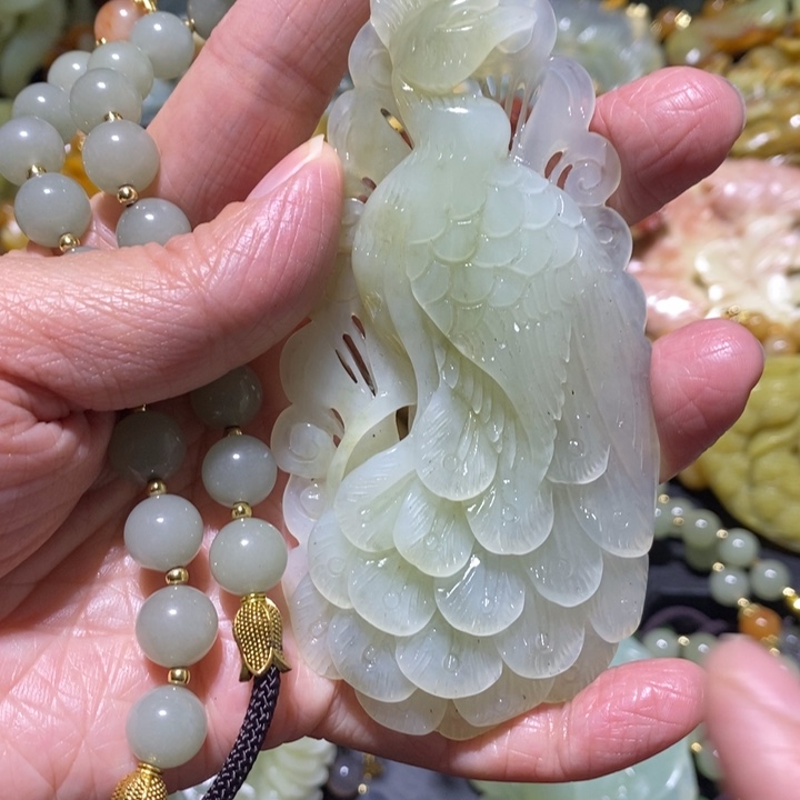 岫玉岫玉吊坠未镶嵌