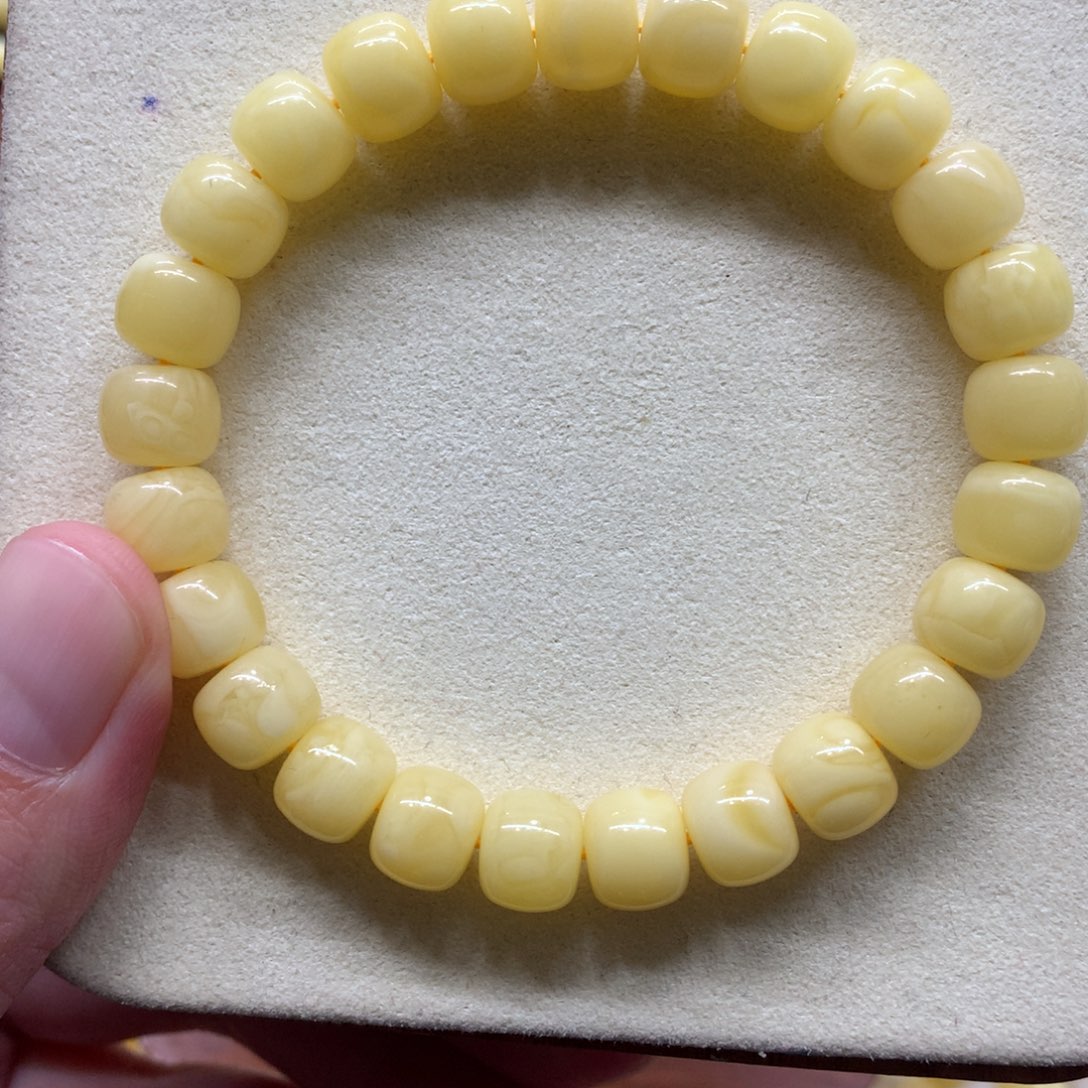 蜜蜡未镶嵌手链蜜蜡