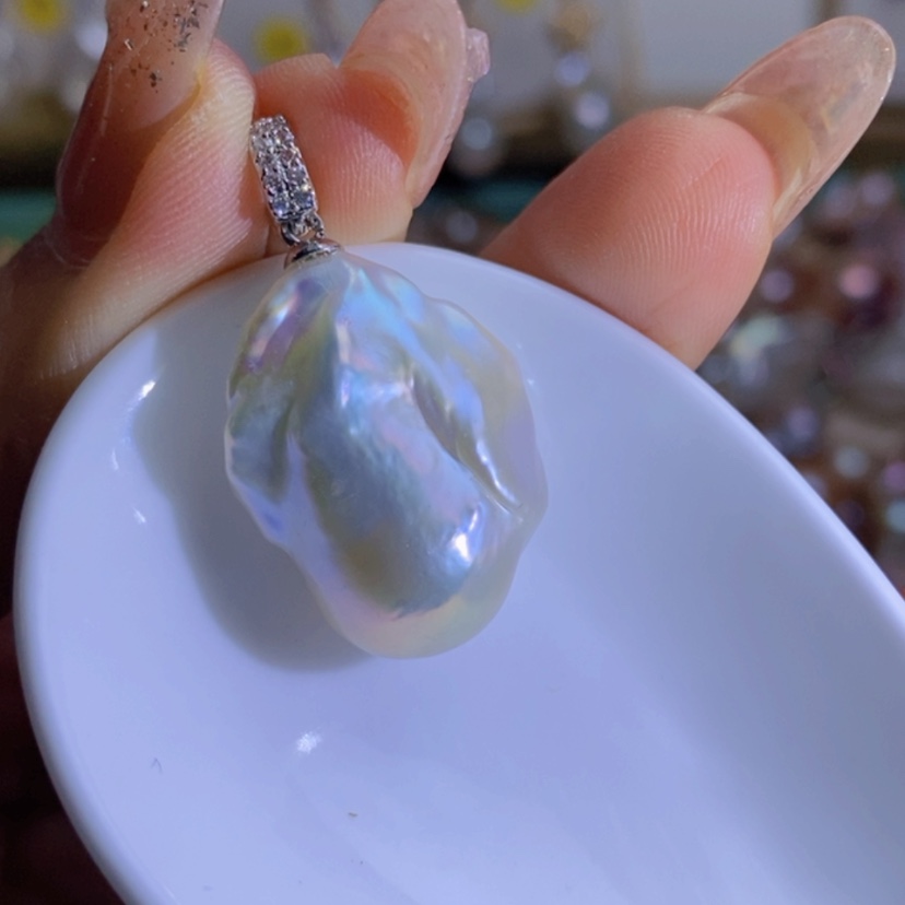 【闪购商品】淡水珍珠天然淡水珍珠合金