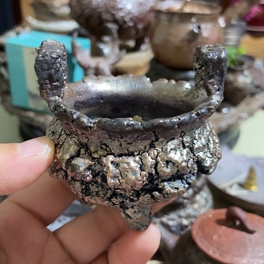 杯小香炉柴烧裸烧手作品