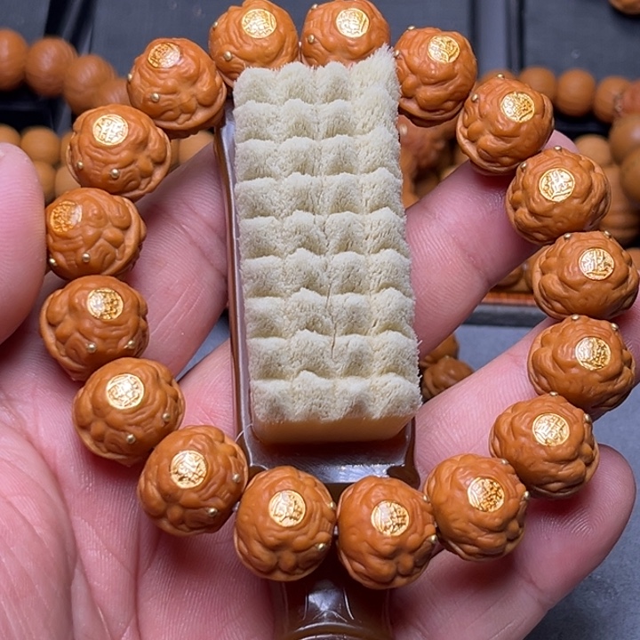 猴头核桃吊坠金蟾王