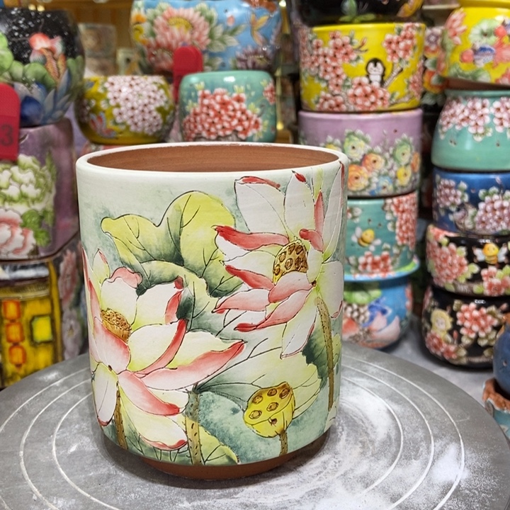 景德镇艺术手绘作品