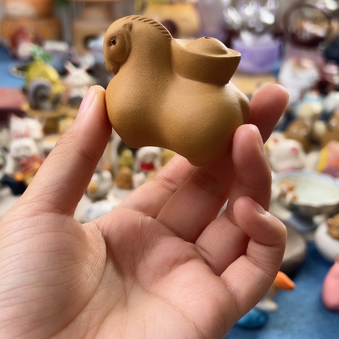 紫砂茶宠手工制作