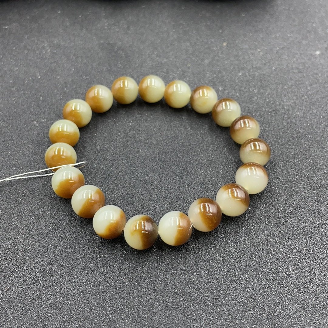 BY0308FLSF标1181 和田玉手串