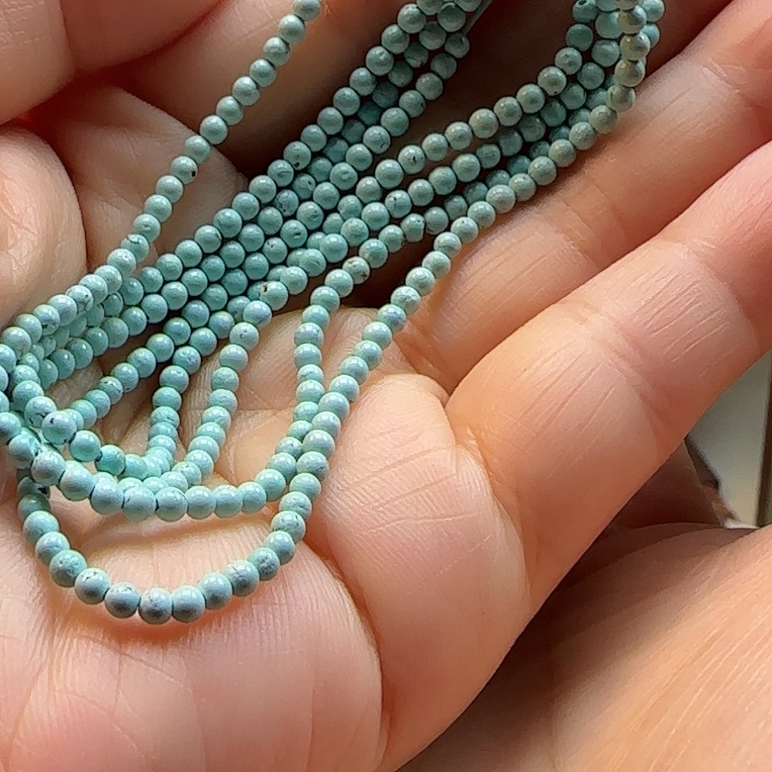 绿松石未镶嵌米珠