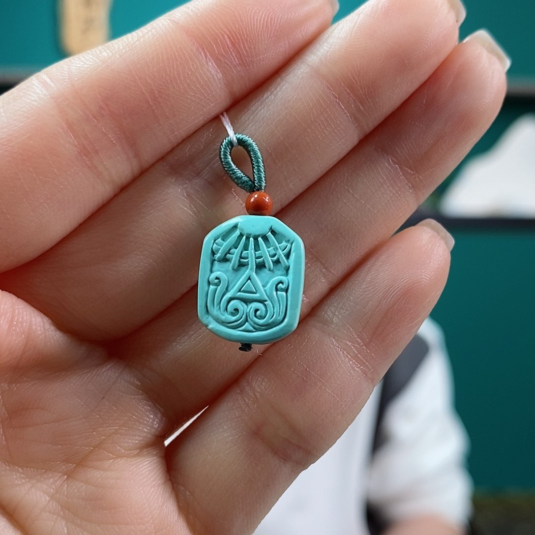 绿松石珠宝奇石未镶嵌