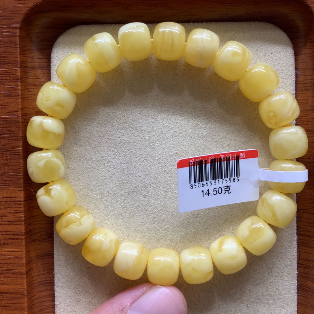 蜜蜡手链未镶嵌蜜蜡