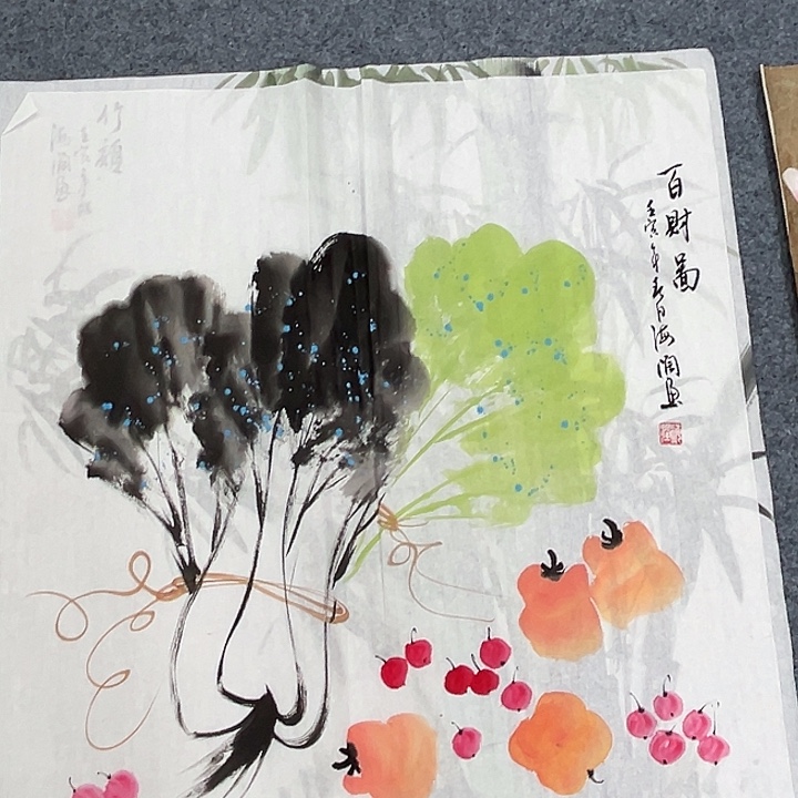 国画纯手绘作品图