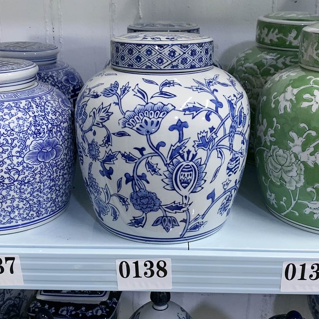 【闪购商品】摆件储物罐茶叶罐瓷器………………………………